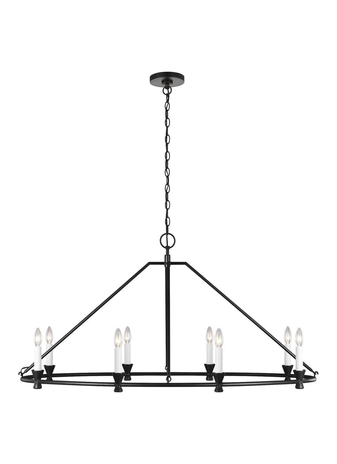 VISUAL COMFORT & CO., KEYSTONE OVAL CHANDELIER, CHANDELIER LIGHT
