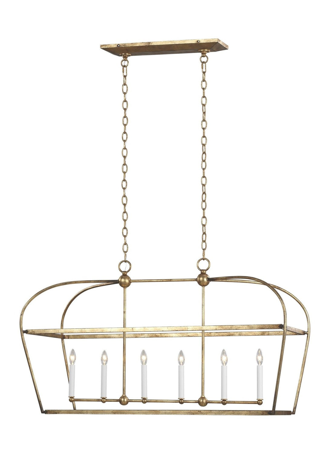 VISUAL COMFORT STUDIO, STONINGTON LINEAR LANTERN, CHANDELIER LIGHT