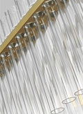 VISUAL COMFORT STUDIO, BECKETT LINEAR CHANDELIER, CHANDELIER LIGHT