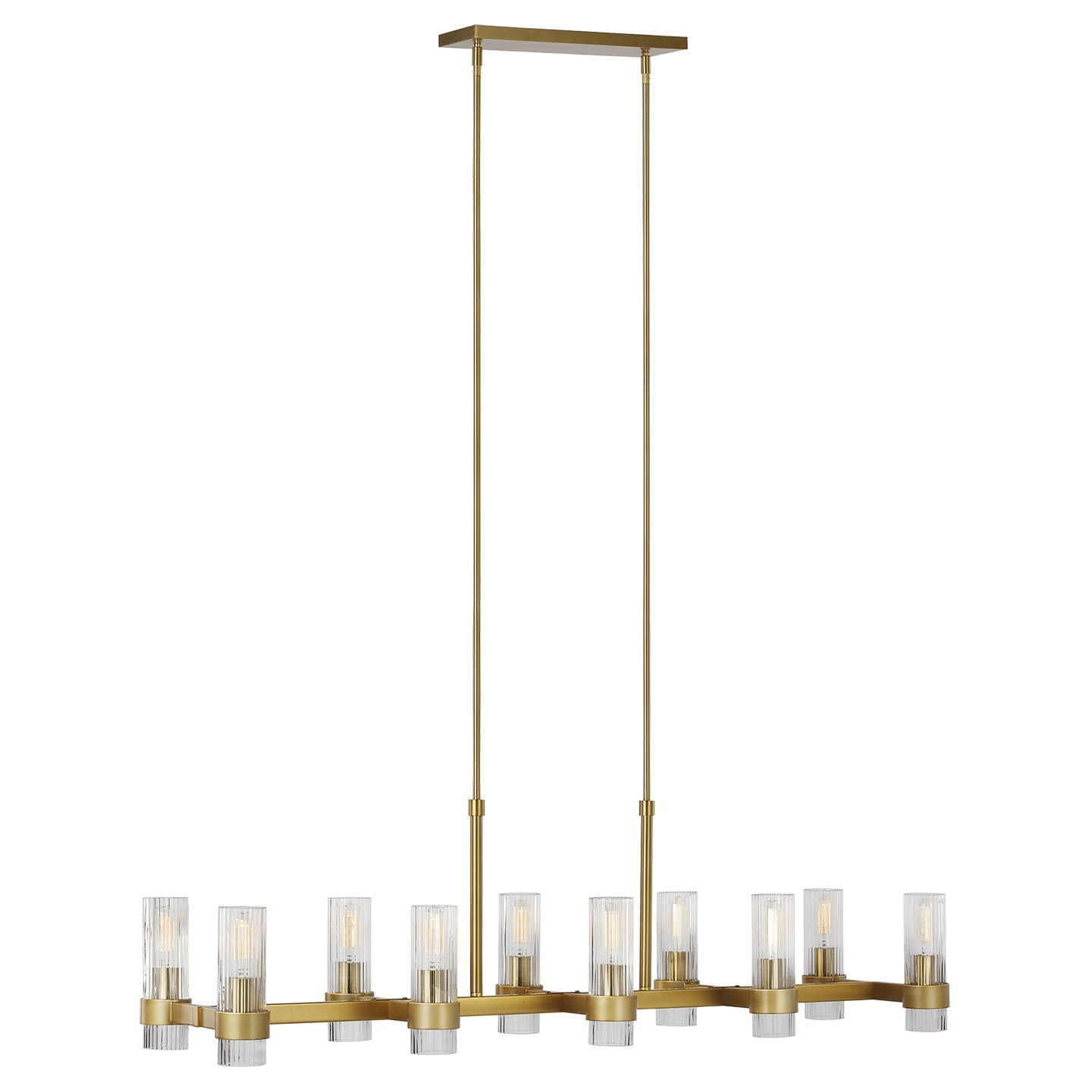 VISUAL COMFORT & CO., GENEVA LINEAR CHANDELIER, CHANDELIER LIGHT