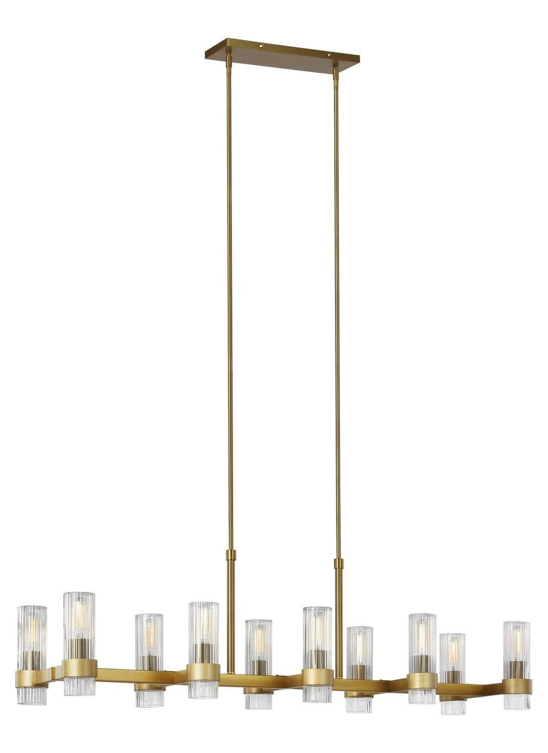 VISUAL COMFORT & CO., GENEVA LINEAR CHANDELIER, CHANDELIER LIGHT