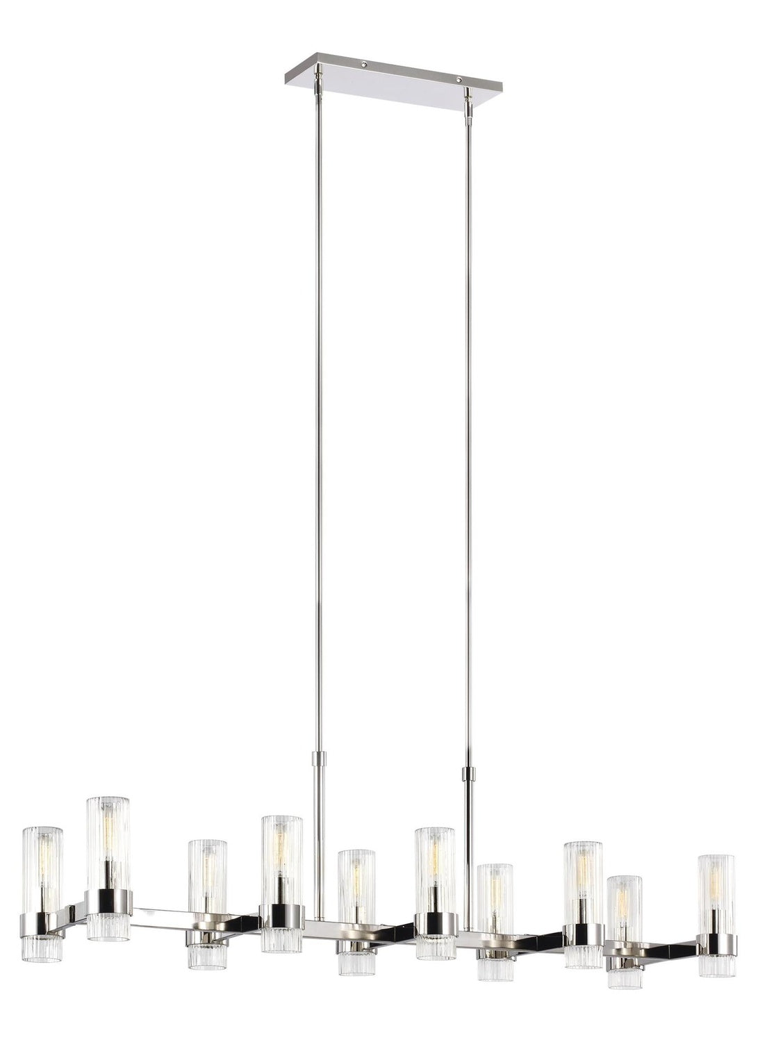 VISUAL COMFORT & CO., GENEVA LINEAR CHANDELIER, CHANDELIER LIGHT