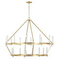 VISUAL COMFORT STUDIO, MARSTON 2 TIER CHANDELIER, CHANDELIER LIGHT