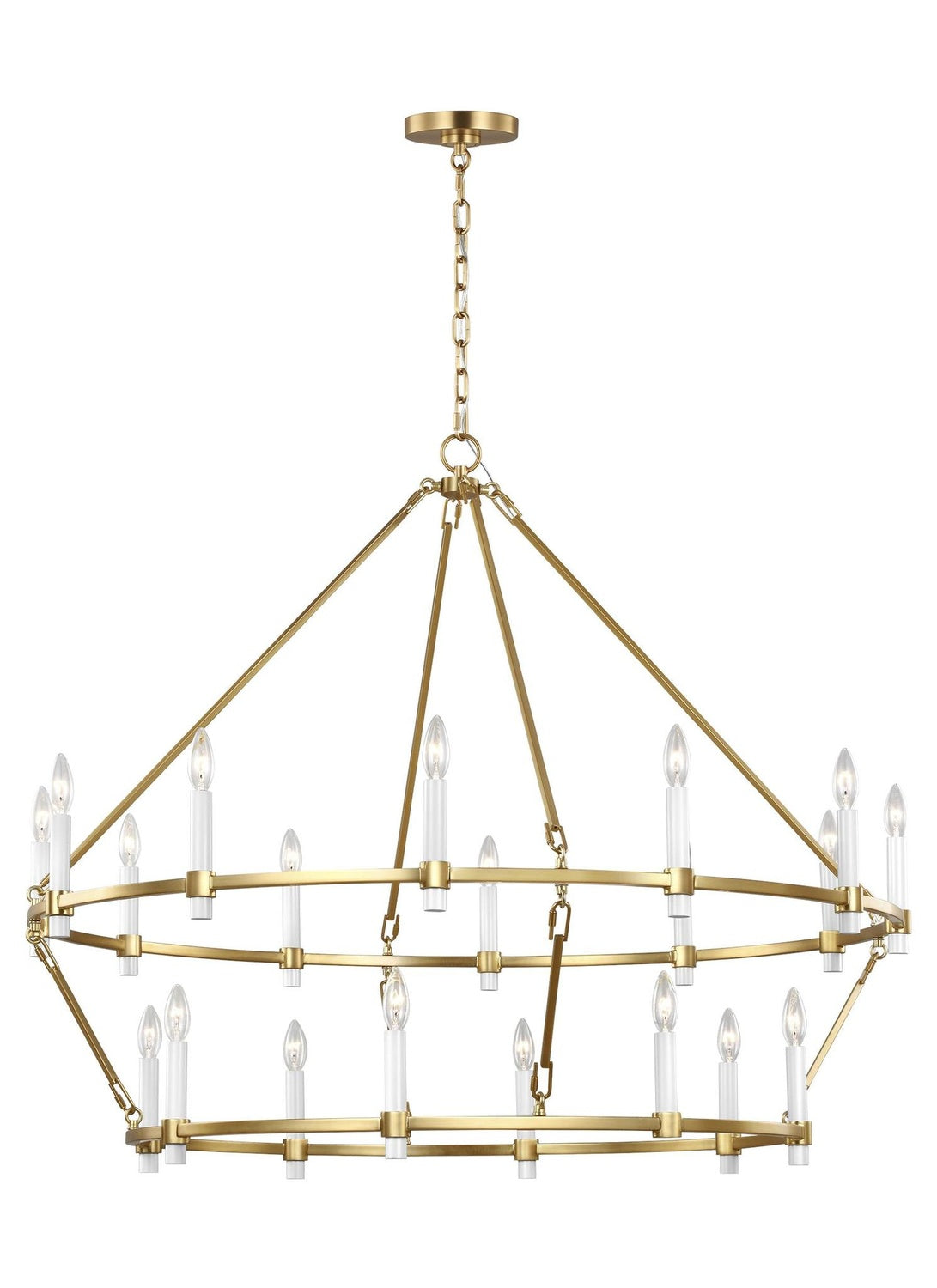 VISUAL COMFORT STUDIO, MARSTON 2 TIER CHANDELIER, CHANDELIER LIGHT