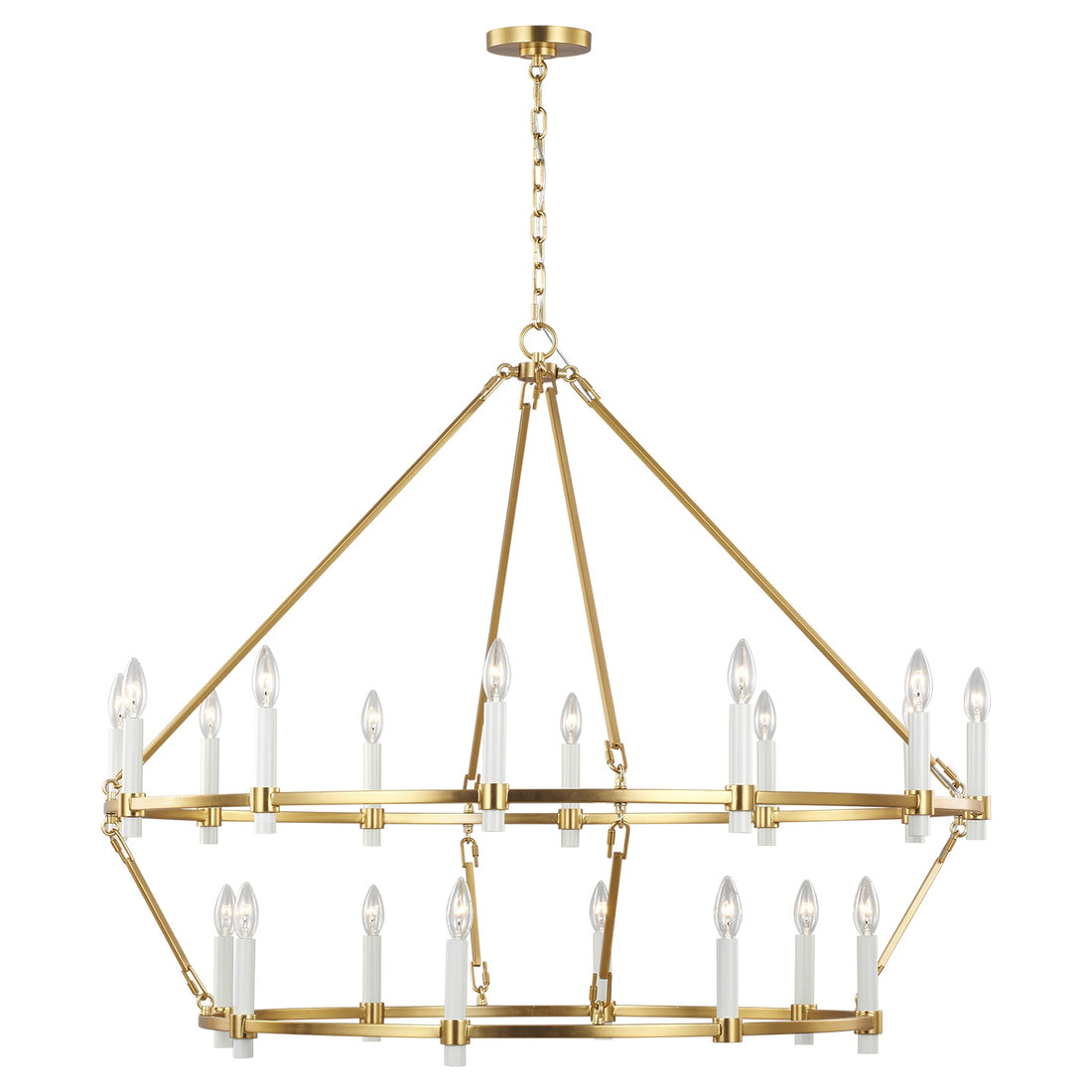 VISUAL COMFORT & CO., MARSTON 2 TIER CHANDELIER, CHANDELIER LIGHT