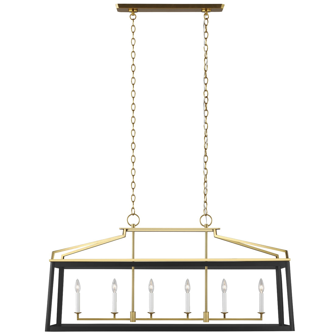 VISUAL COMFORT & CO., CARLOW LINEAR LANTERN, CHANDELIER LIGHT