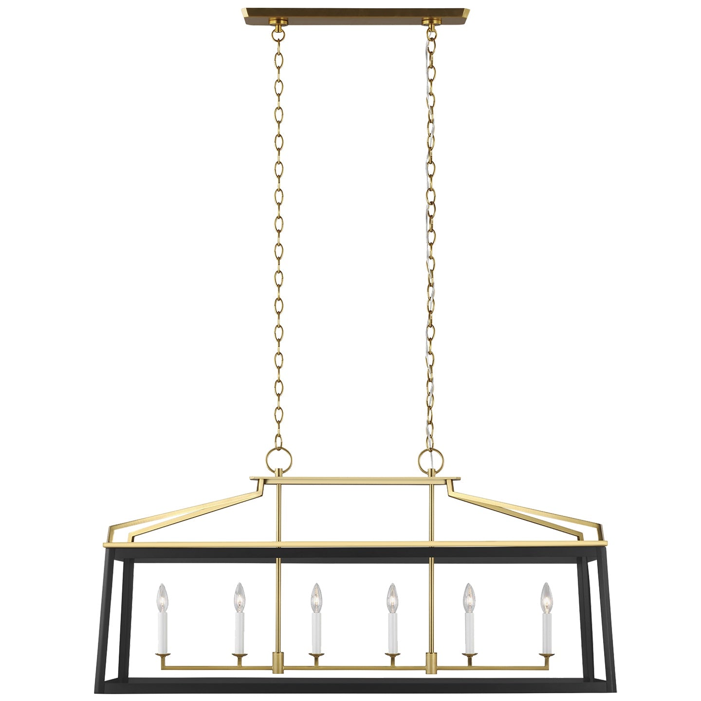 VISUAL COMFORT & CO., CARLOW LINEAR LANTERN, CHANDELIER LIGHT