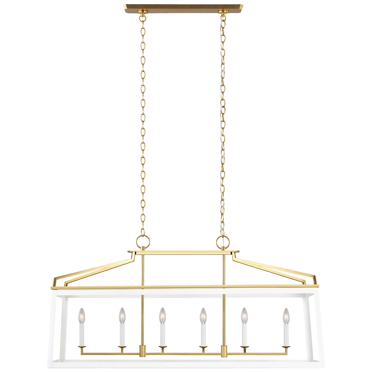 VISUAL COMFORT & CO., CARLOW LINEAR LANTERN, CHANDELIER LIGHT