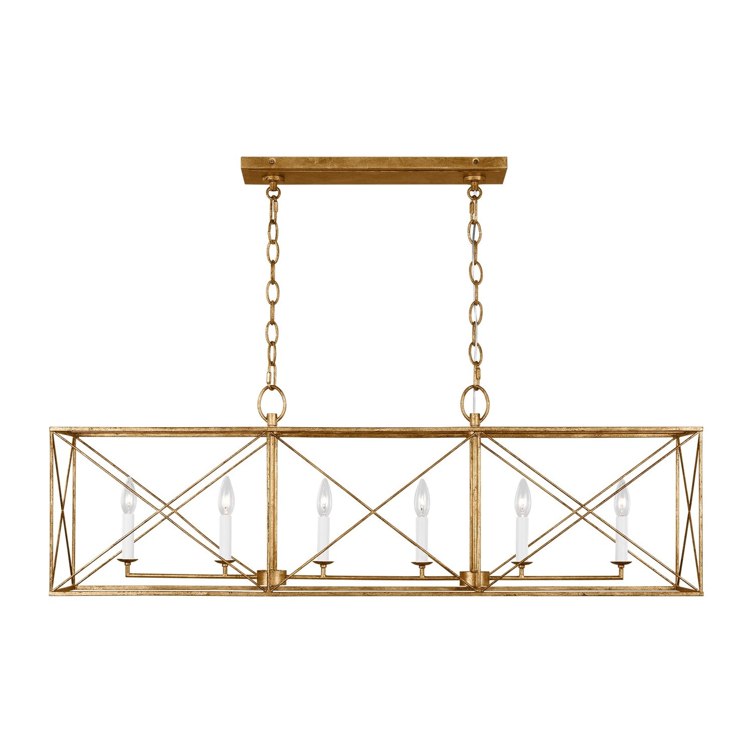 VISUAL COMFORT & CO., BEATRIX LINEAR LANTERN, CHANDELIER LIGHT