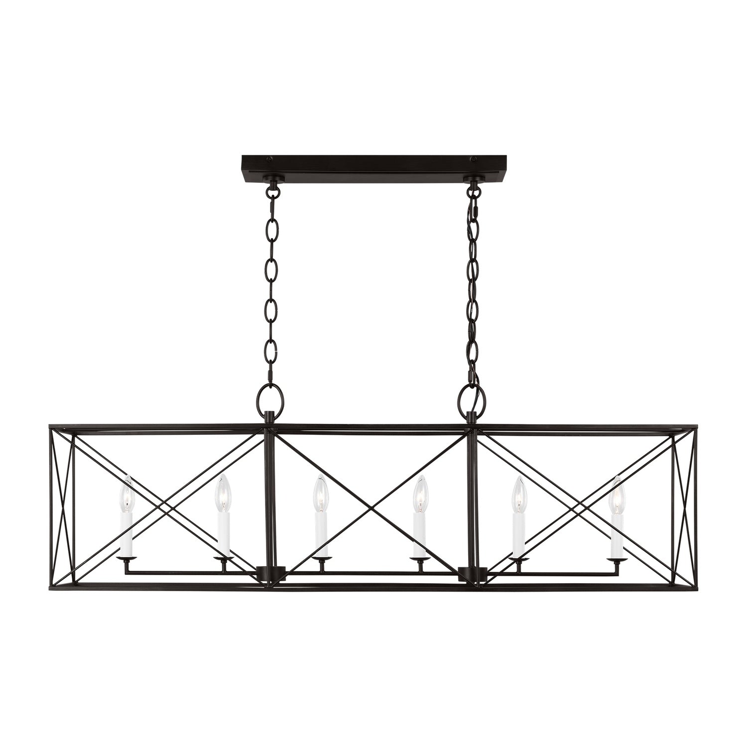 VISUAL COMFORT & CO., BEATRIX LINEAR LANTERN, CHANDELIER LIGHT