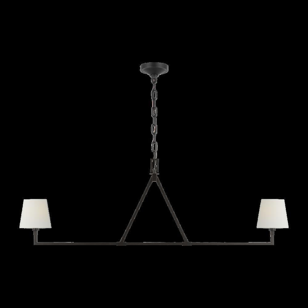 VISUAL COMFORT STUDIO, PERTH LINEAR CHANDELIER, CHANDELIER LIGHT