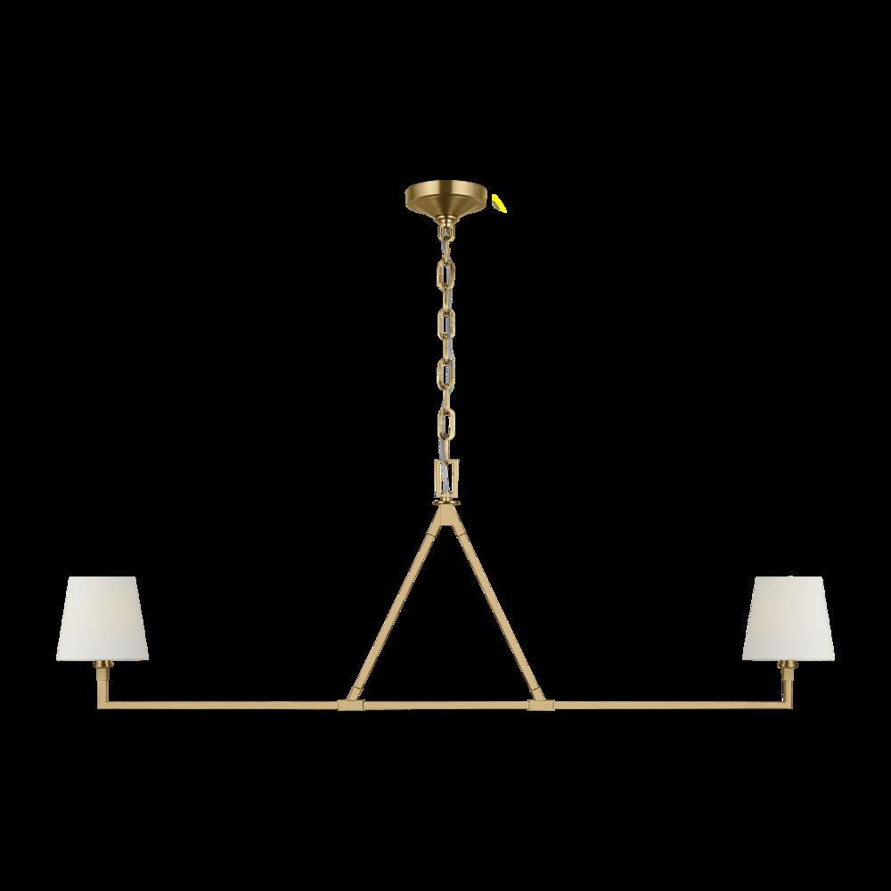 VISUAL COMFORT STUDIO, PERTH LINEAR CHANDELIER, CHANDELIER LIGHT