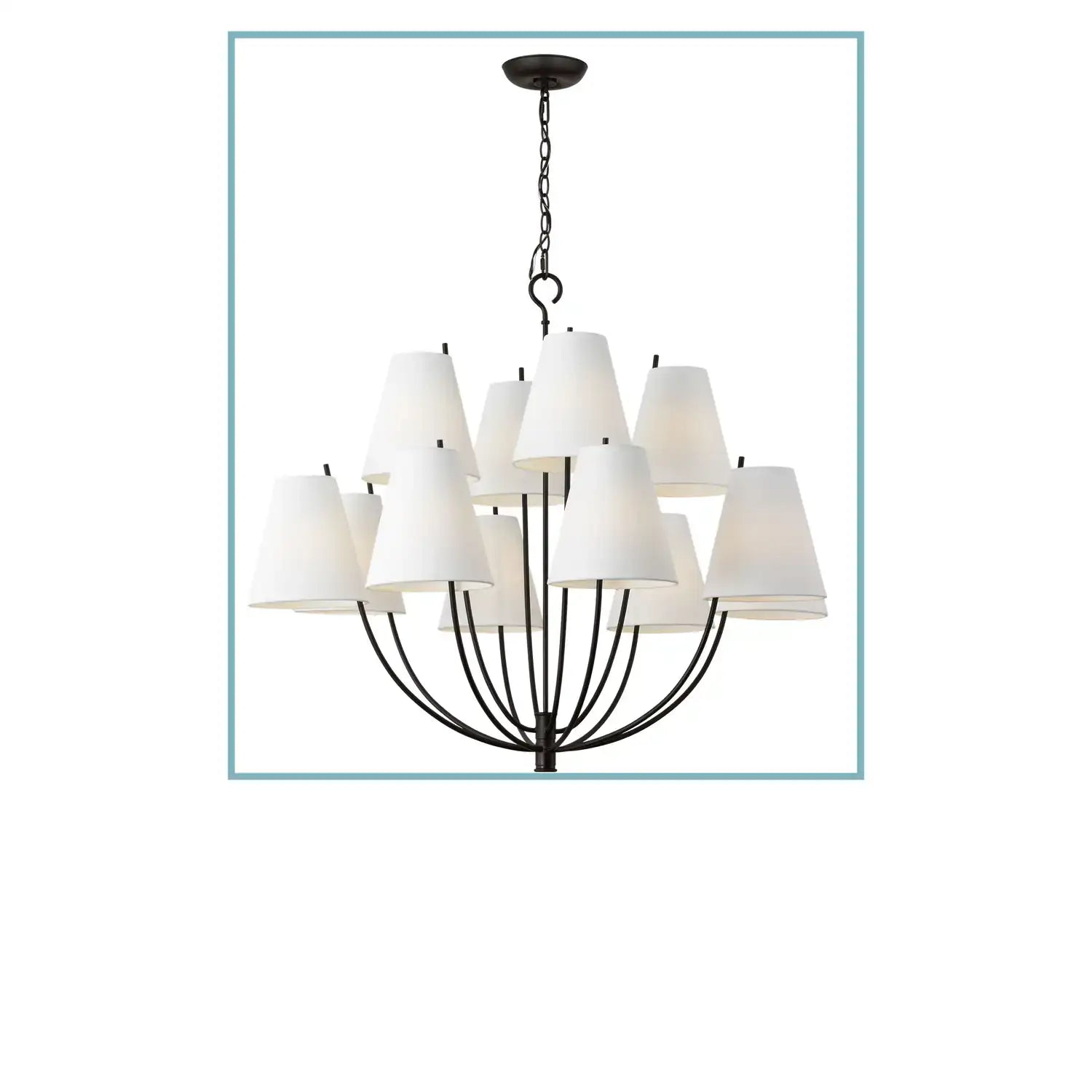 VISUAL COMFORT STUDIO, MARINA CHANDELIER, CHANDELIER LIGHT
