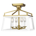 VISUAL COMFORT & CO., CARLOW FLUSH MOUNT, FLUSH MOUNT CEILING LIGHTS