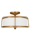 VISUAL COMFORT STUDIO, STONINGTON SEMI-FLUSH MOUNT, SEMI FLUSH MOUNT LIGHT