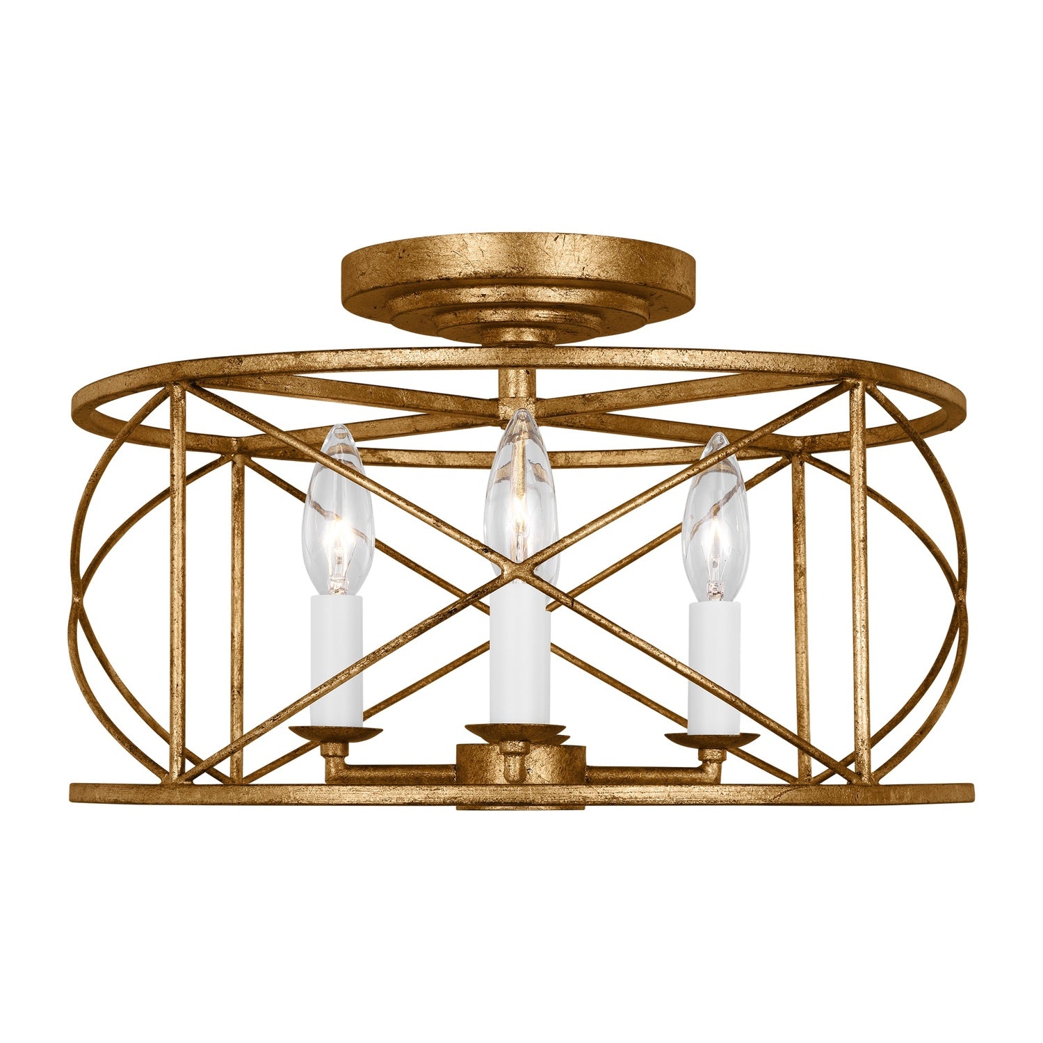 VISUAL COMFORT & CO., BEATRIX SEMI-FLUSH MOUNT, SEMI FLUSH MOUNT LIGHT
