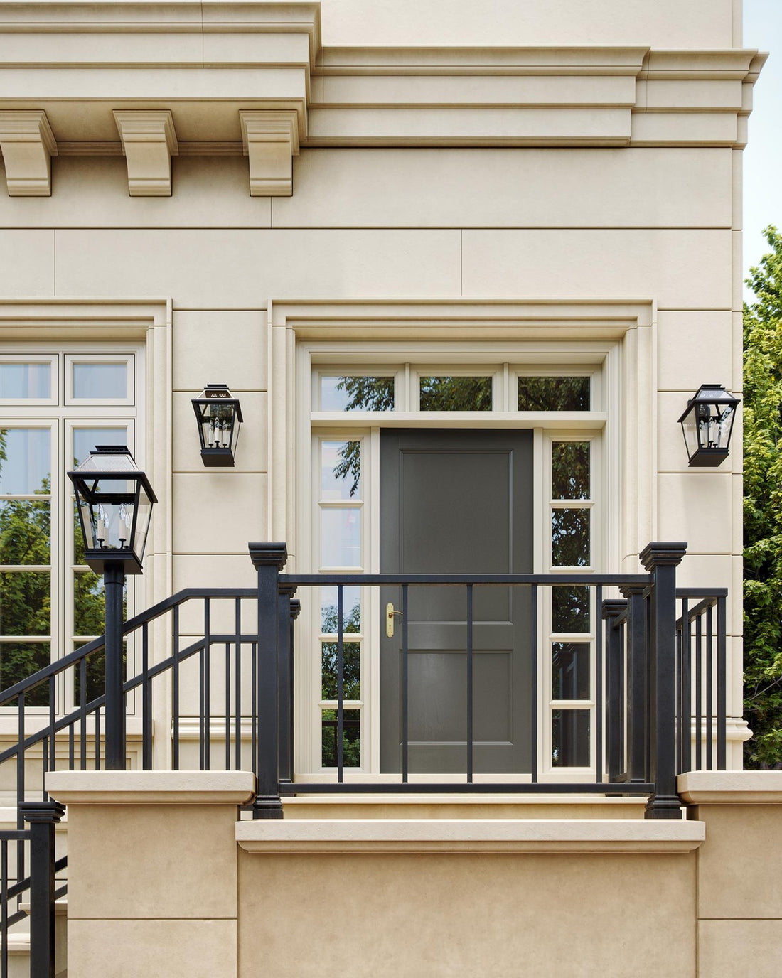 VISUAL COMFORT STUDIO FALMOUTH POST LANTERN | CO1064DWZ - Post
