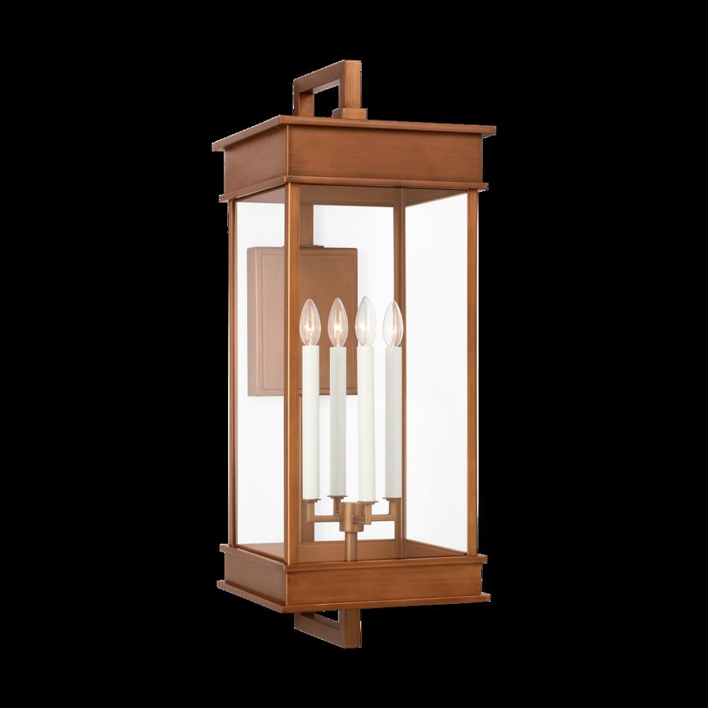 VISUAL COMFORT & CO., CUPERTINO BRACKET WALL LANTERN, OUTDOOR WALL LIGHTS