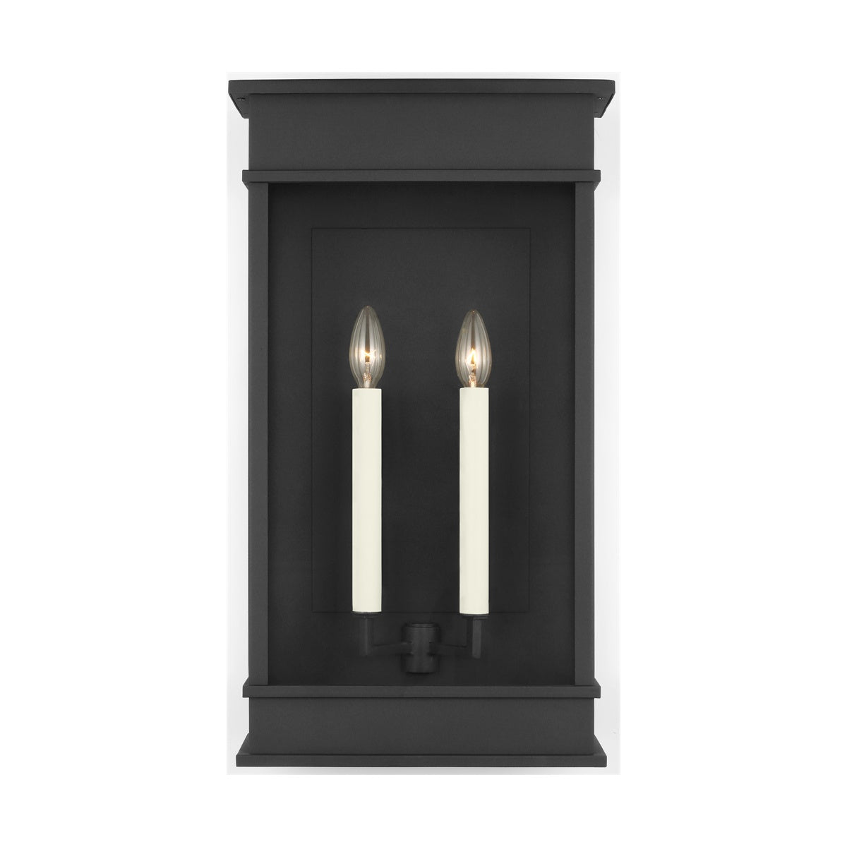 VISUAL COMFORT STUDIO, CUPERTINO WALL LANTERN, OUTDOOR WALL LIGHTS
