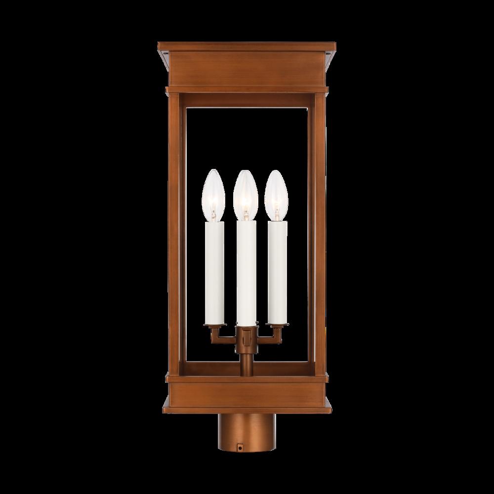 VISUAL COMFORT & CO., CUPERTINO POST LANTERN, OUTDOOR WALL LIGHTS