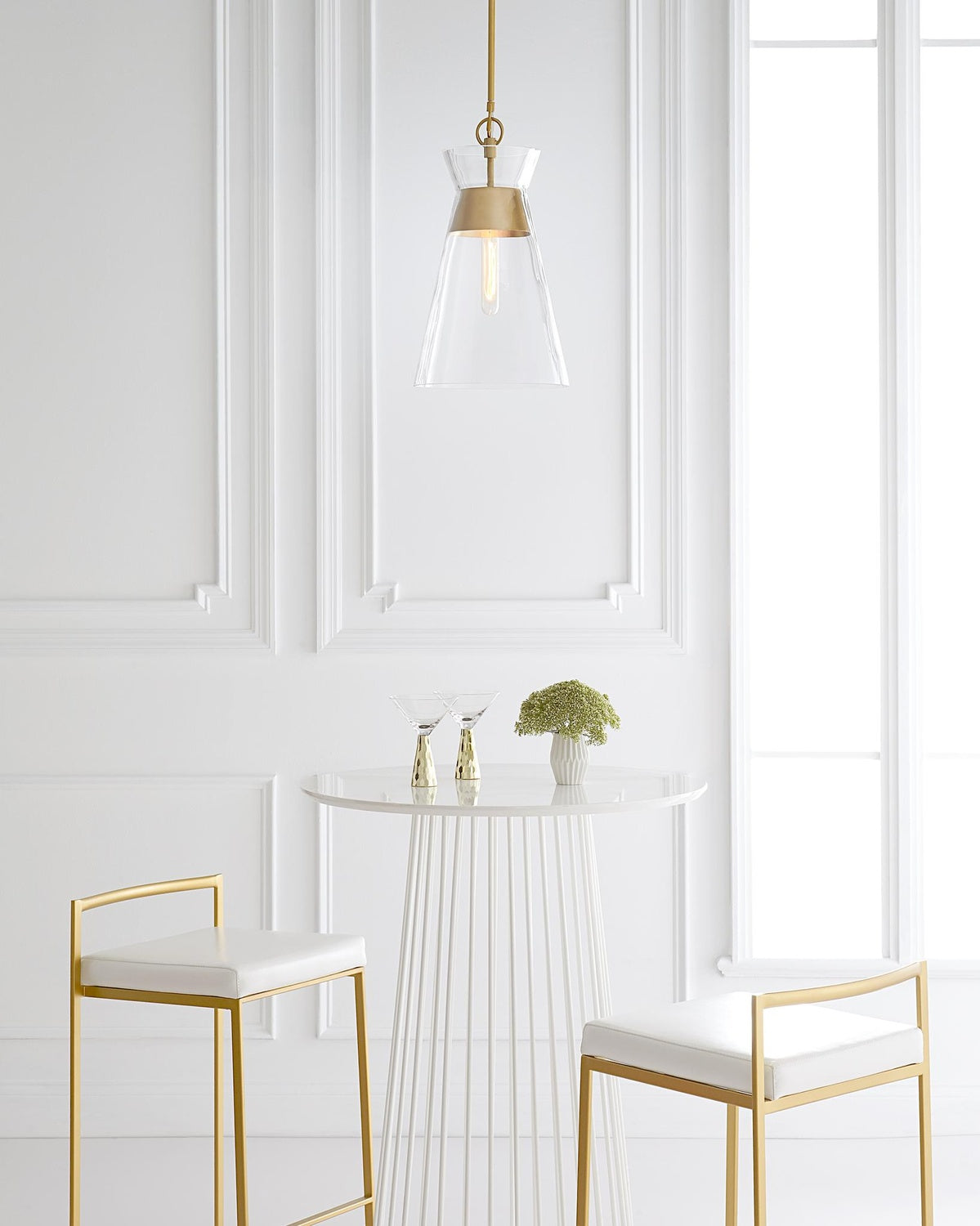 VISUAL COMFORT STUDIO, ATLANTIC NARROW PENDANT, PENDANT LIGHT