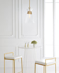 VISUAL COMFORT & CO., ATLANTIC NARROW PENDANT, PENDANT LIGHT