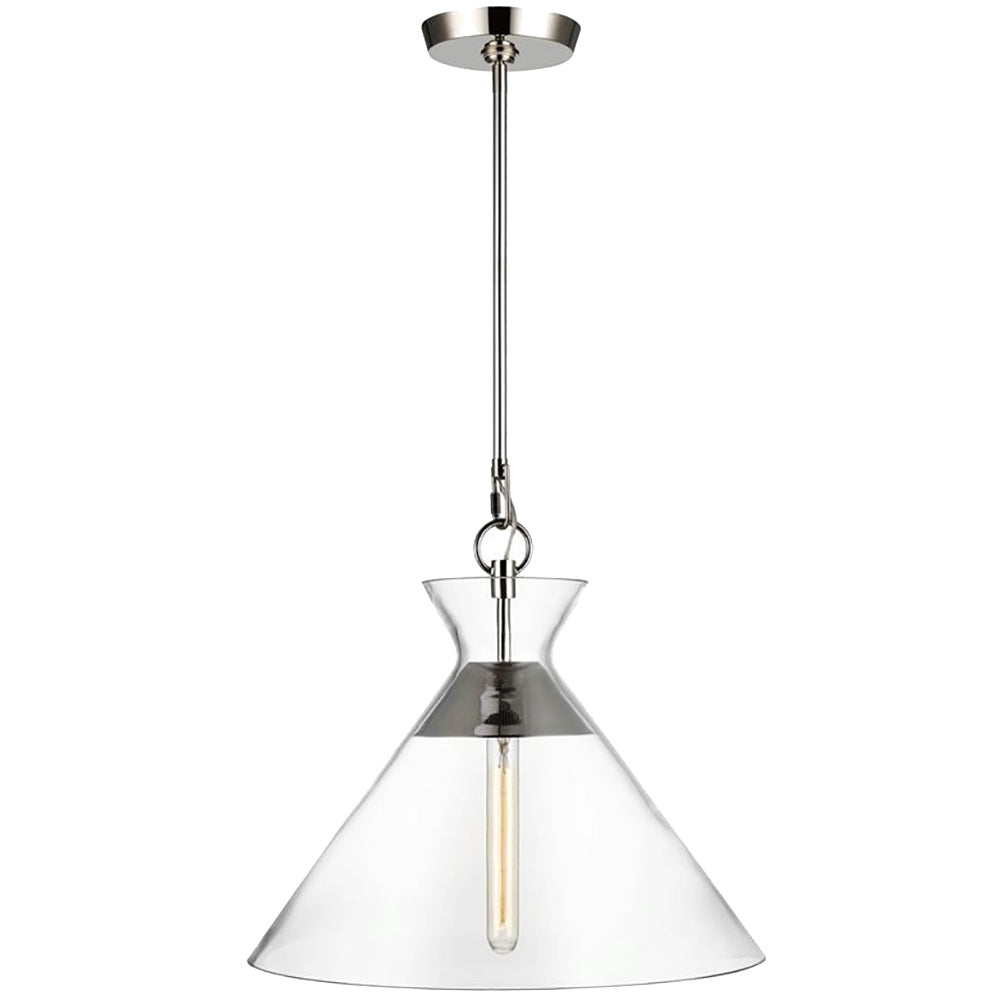 VISUAL COMFORT & CO., ATLANTIC WIDE PENDANT, PENDANT LIGHT