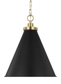 VISUAL COMFORT STUDIO, WELLFLEET CONE PENDANT, PENDANT LIGHT