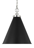 VISUAL COMFORT STUDIO, WELLFLEET CONE PENDANT, PENDANT LIGHT