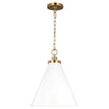 VISUAL COMFORT & CO., WELLFLEET CONE PENDANT, PENDANT LIGHT