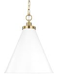 VISUAL COMFORT STUDIO, WELLFLEET CONE PENDANT, PENDANT LIGHT