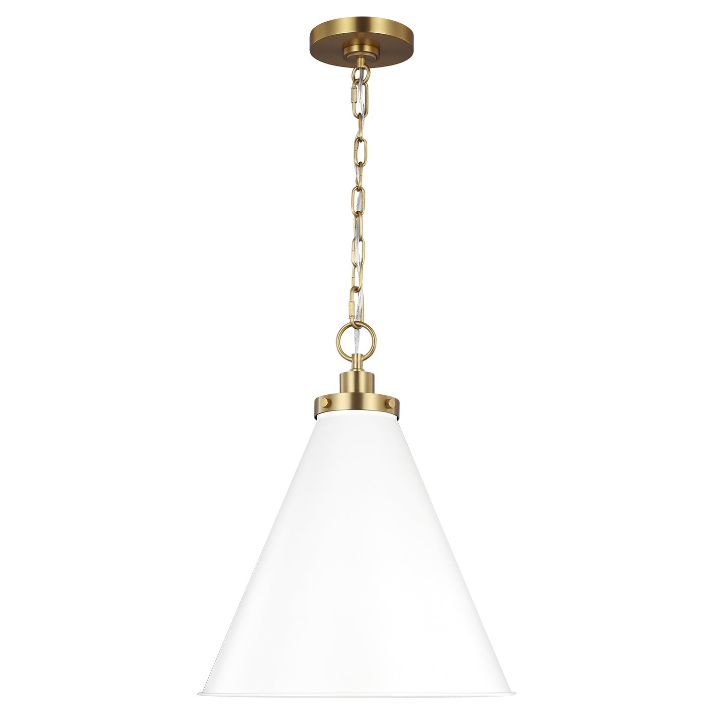 VISUAL COMFORT STUDIO, WELLFLEET CONE PENDANT, PENDANT LIGHT