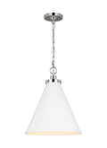 VISUAL COMFORT & CO., WELLFLEET CONE PENDANT, PENDANT LIGHT
