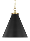 VISUAL COMFORT & CO., WELLFLEET CONE PENDANT, PENDANT LIGHT