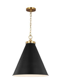 VISUAL COMFORT STUDIO, WELLFLEET CONE PENDANT, PENDANT LIGHT