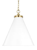 VISUAL COMFORT & CO., WELLFLEET CONE PENDANT, PENDANT LIGHT