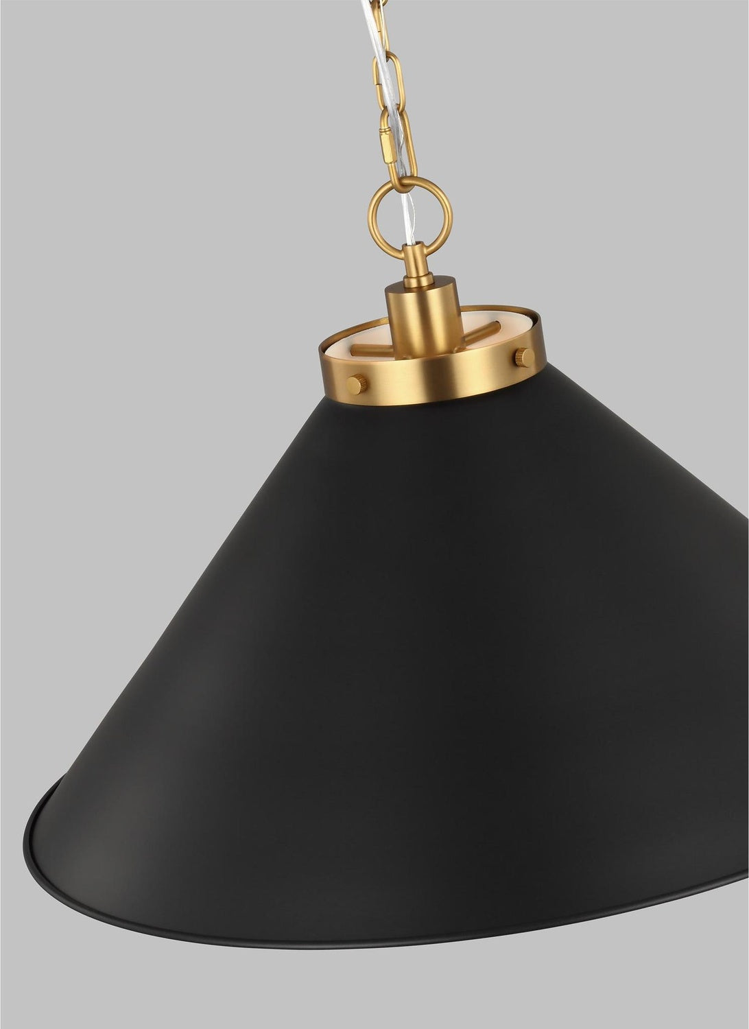 VISUAL COMFORT & CO., WELLFLEET WIDE CONE PENDANT, PENDANT LIGHT