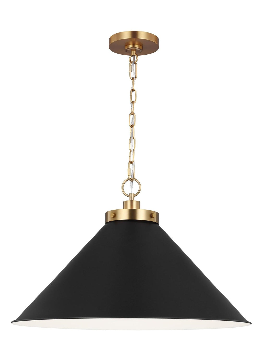 VISUAL COMFORT & CO., WELLFLEET WIDE CONE PENDANT, PENDANT LIGHT