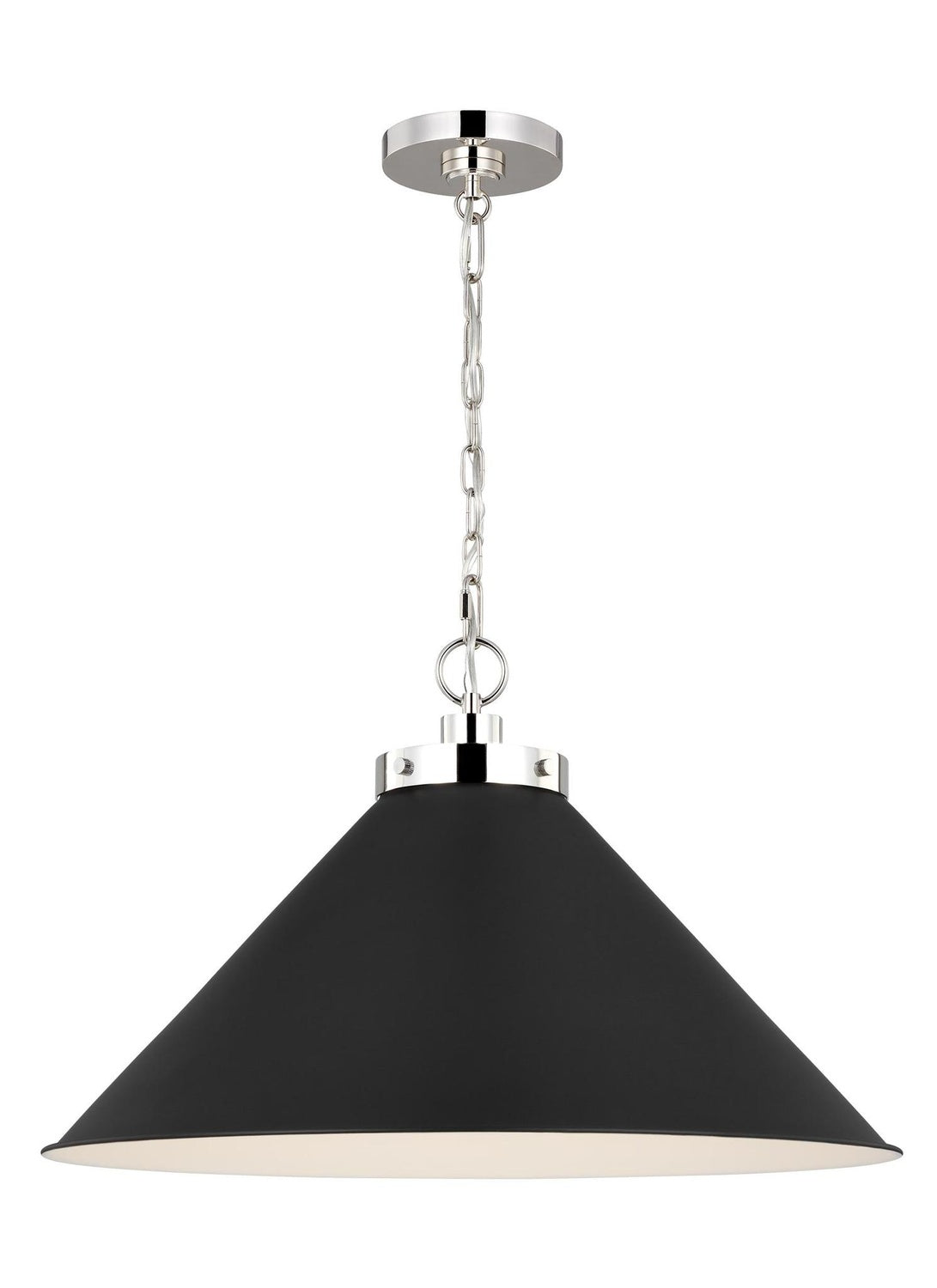 VISUAL COMFORT STUDIO, WELLFLEET WIDE CONE PENDANT, PENDANT LIGHT