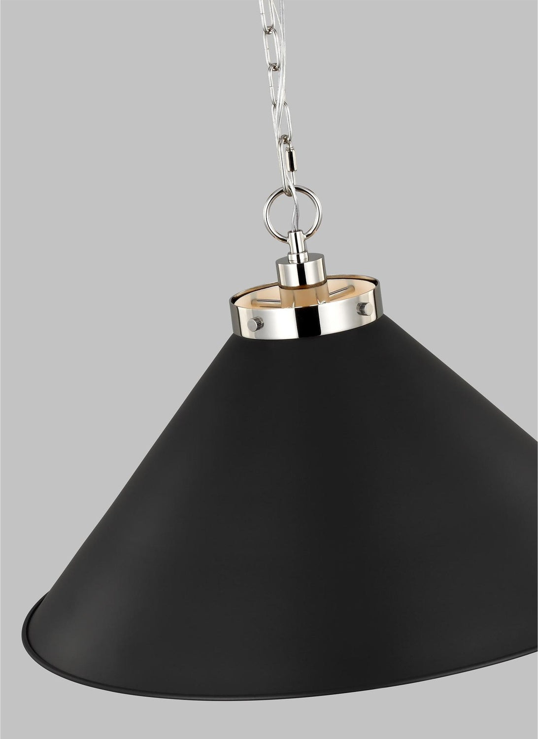VISUAL COMFORT STUDIO, WELLFLEET WIDE CONE PENDANT, PENDANT LIGHT