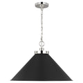 VISUAL COMFORT STUDIO, WELLFLEET WIDE CONE PENDANT, PENDANT LIGHT