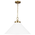 VISUAL COMFORT STUDIO, WELLFLEET WIDE CONE PENDANT, PENDANT LIGHT