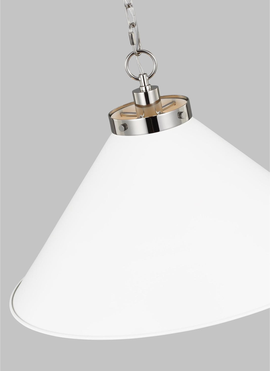 VISUAL COMFORT & CO., WELLFLEET WIDE CONE PENDANT, PENDANT LIGHT