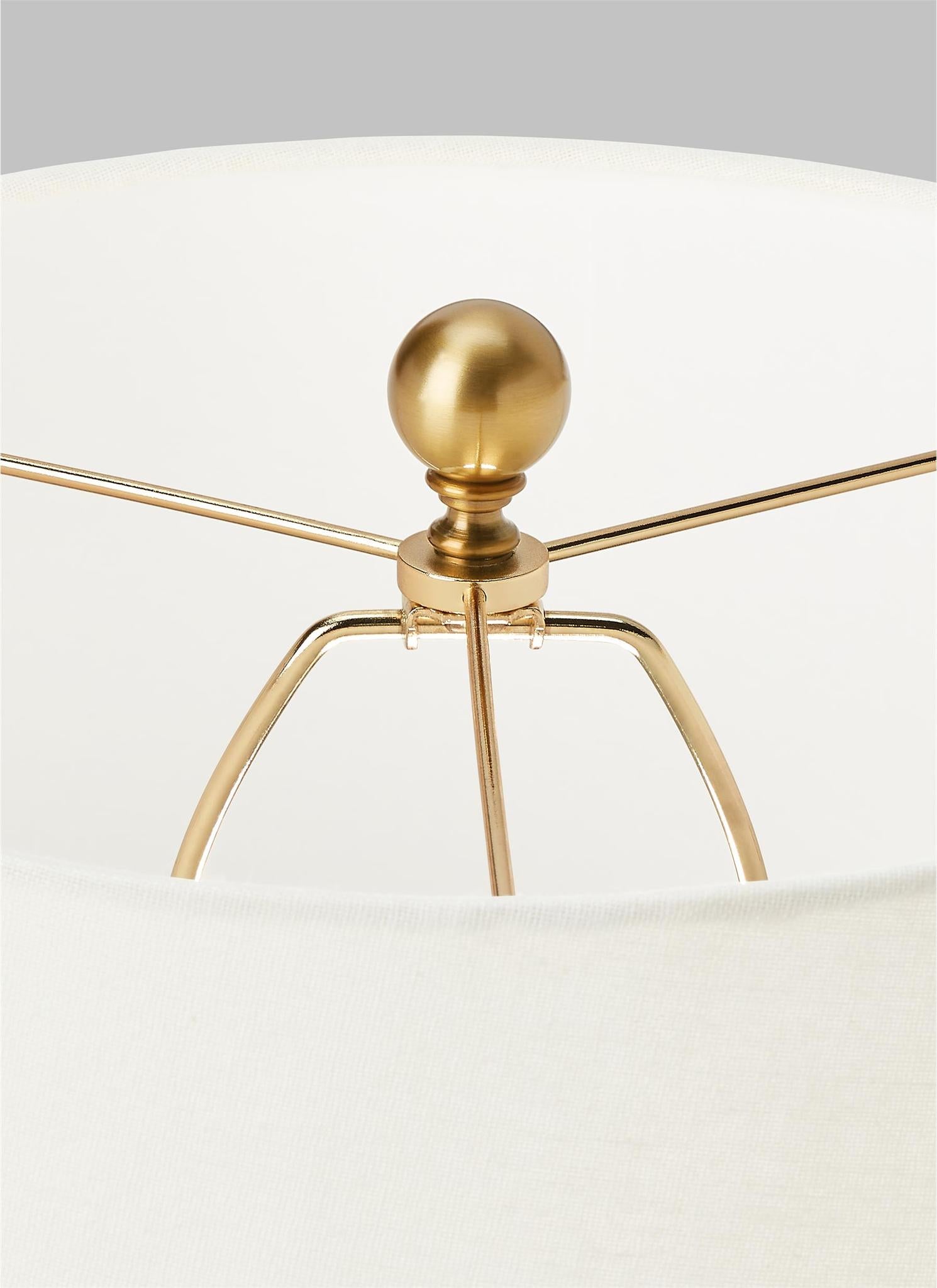VISUAL COMFORT & CO., WAVELAND TABLE LAMP, TABLE LAMPS
