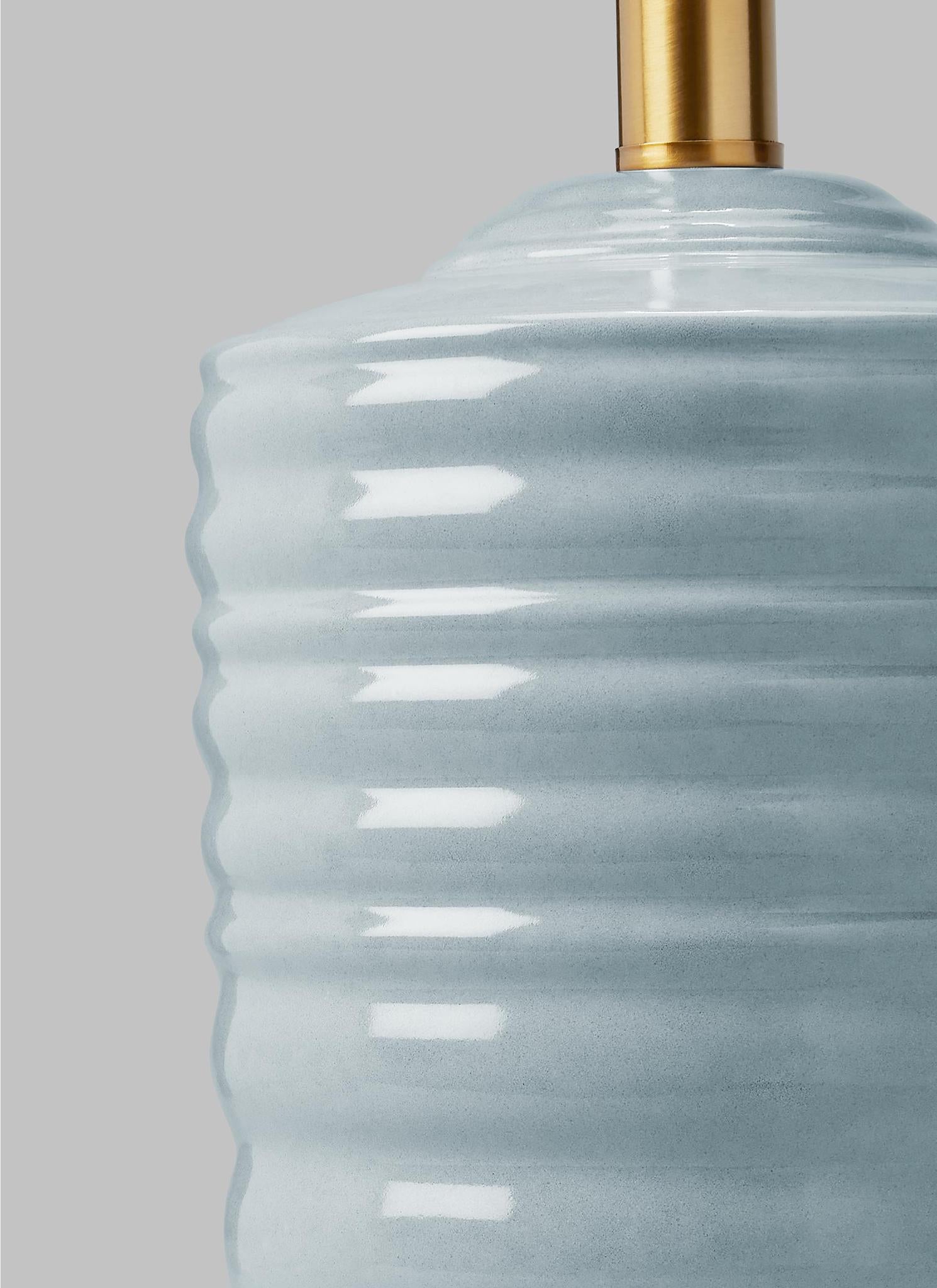 VISUAL COMFORT & CO., WAVELAND TABLE LAMP, TABLE LAMPS