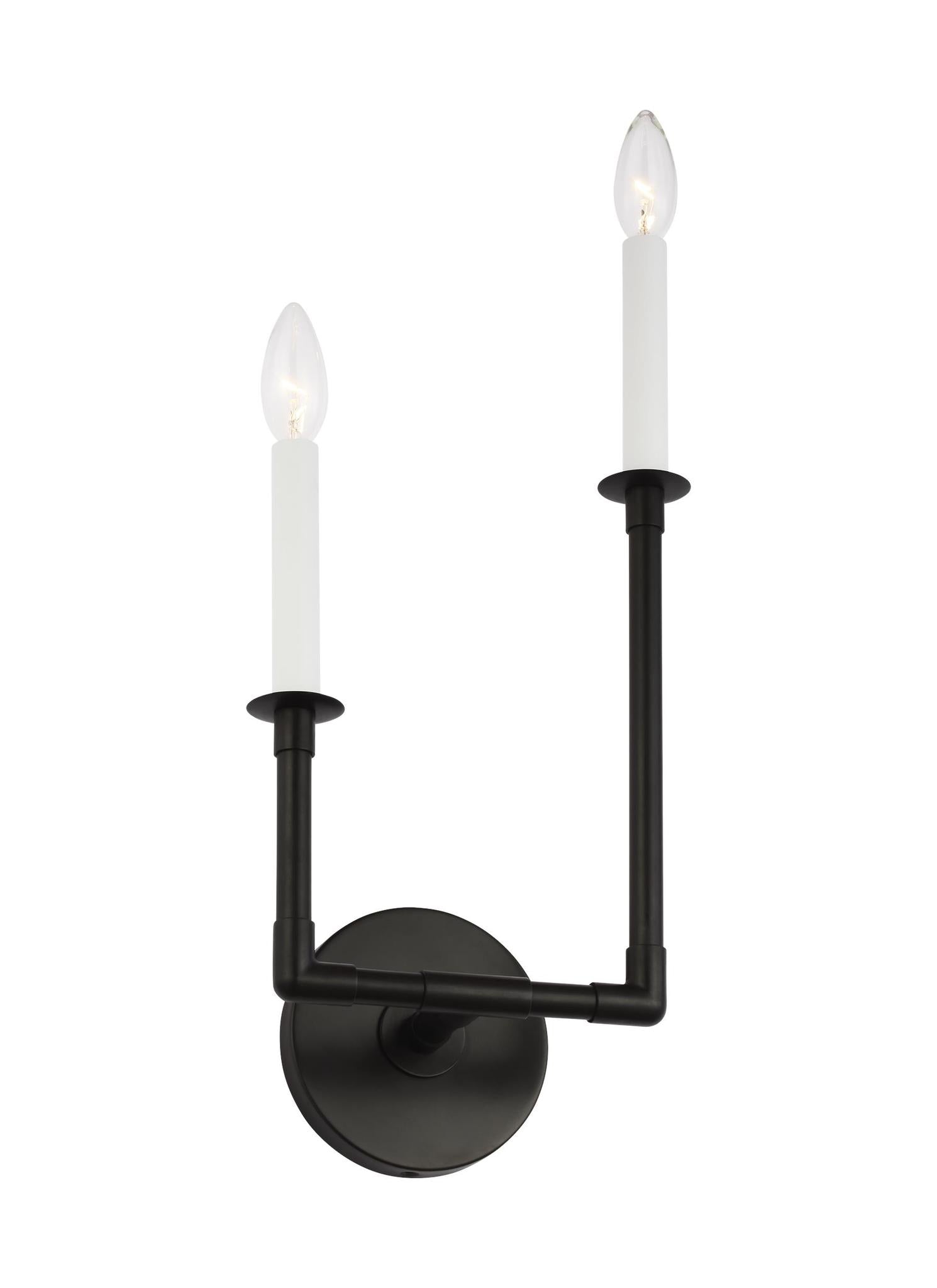 VISUAL COMFORT & CO., BAYVIEW DOUBLE RIGHT SCONCE, WALL SCONCES