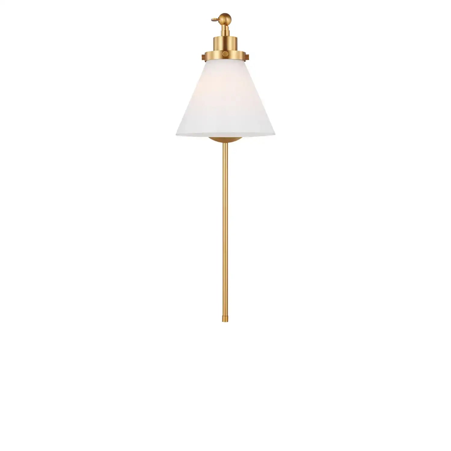 VISUAL COMFORT STUDIO, WELLFLEET ONE-ARM CONE SCONCE, WALL SCONCES
