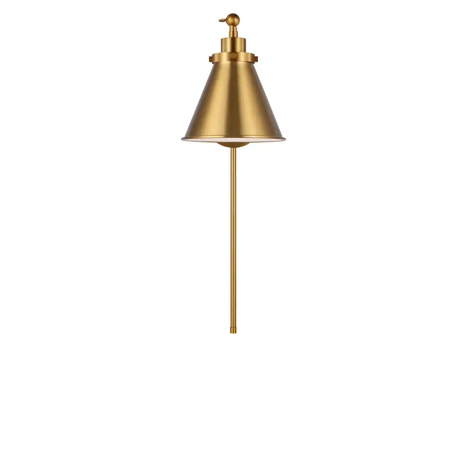 VISUAL COMFORT STUDIO, WELLFLEET ONE-ARM CONE SCONCE, WALL SCONCES