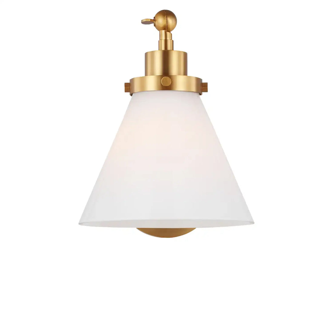 VISUAL COMFORT STUDIO, WELLFLEET ONE-ARM CONE SCONCE, WALL SCONCES