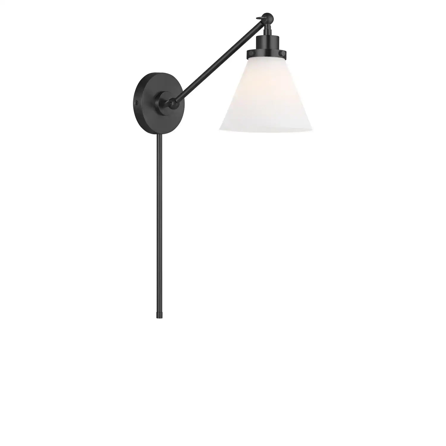 VISUAL COMFORT STUDIO, WELLFLEET ONE-ARM CONE SCONCE, WALL SCONCES